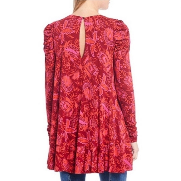 Free People Hello Lover Ruched Tunic size XS - Picture 7 of 11